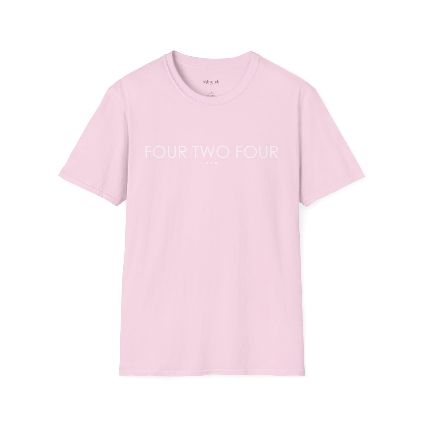 'Four Two Four' Design T-Shirt