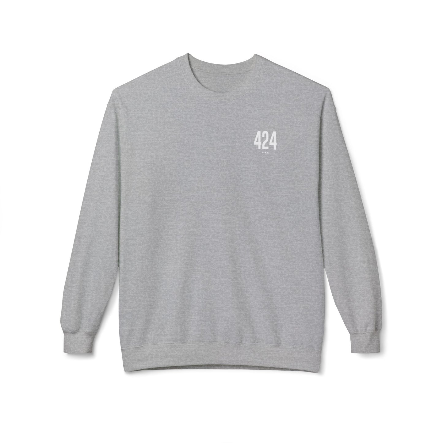424 White Logo Unisex Sweatshirt