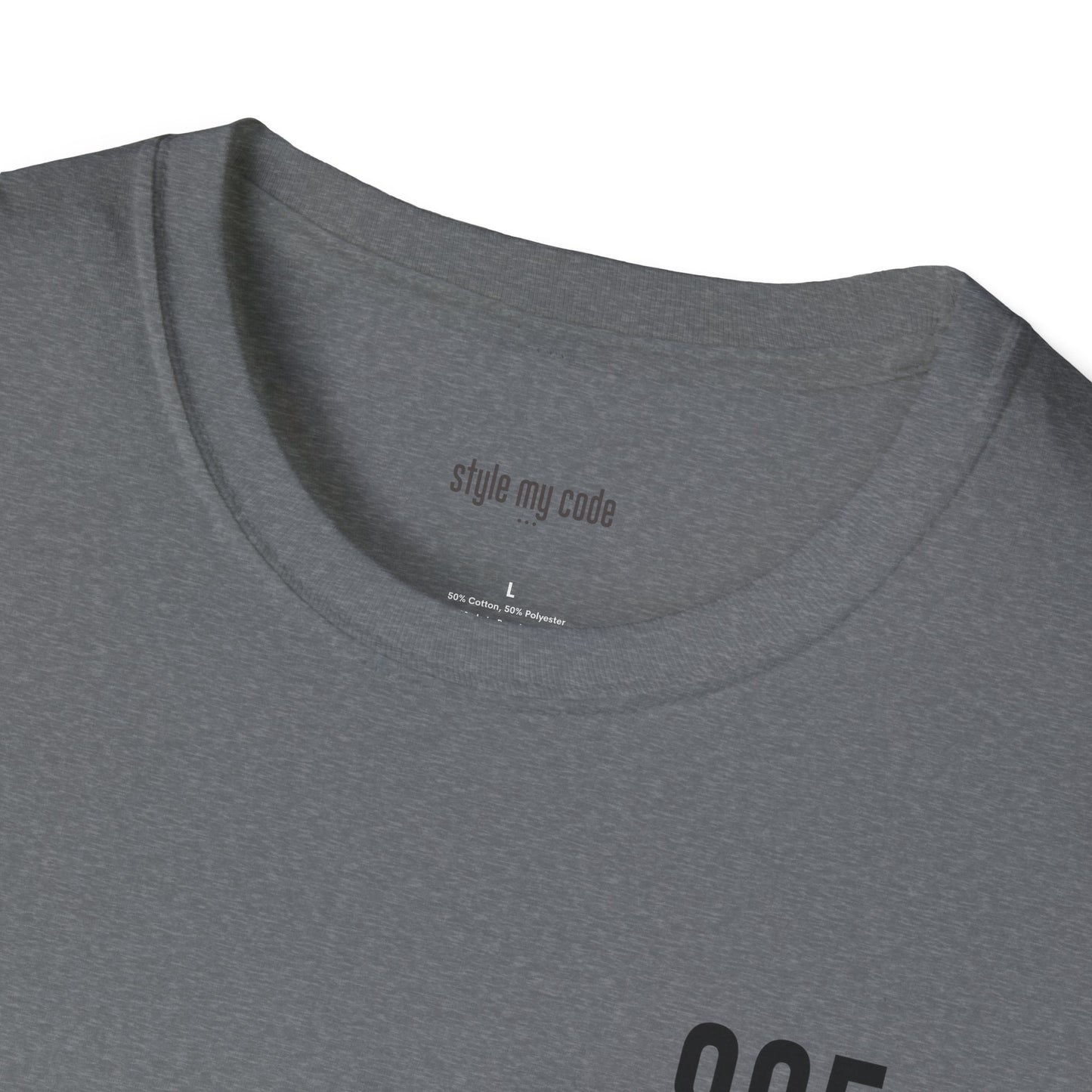 805 Black Logo Unisex Soft-style T-Shirt