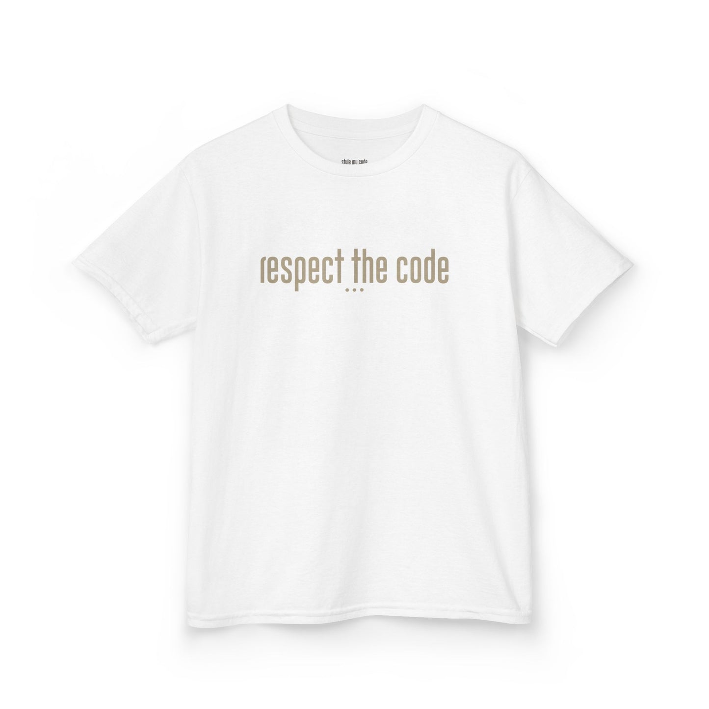 "Respect the Code" - Kid's Unisex Trendy Tee
