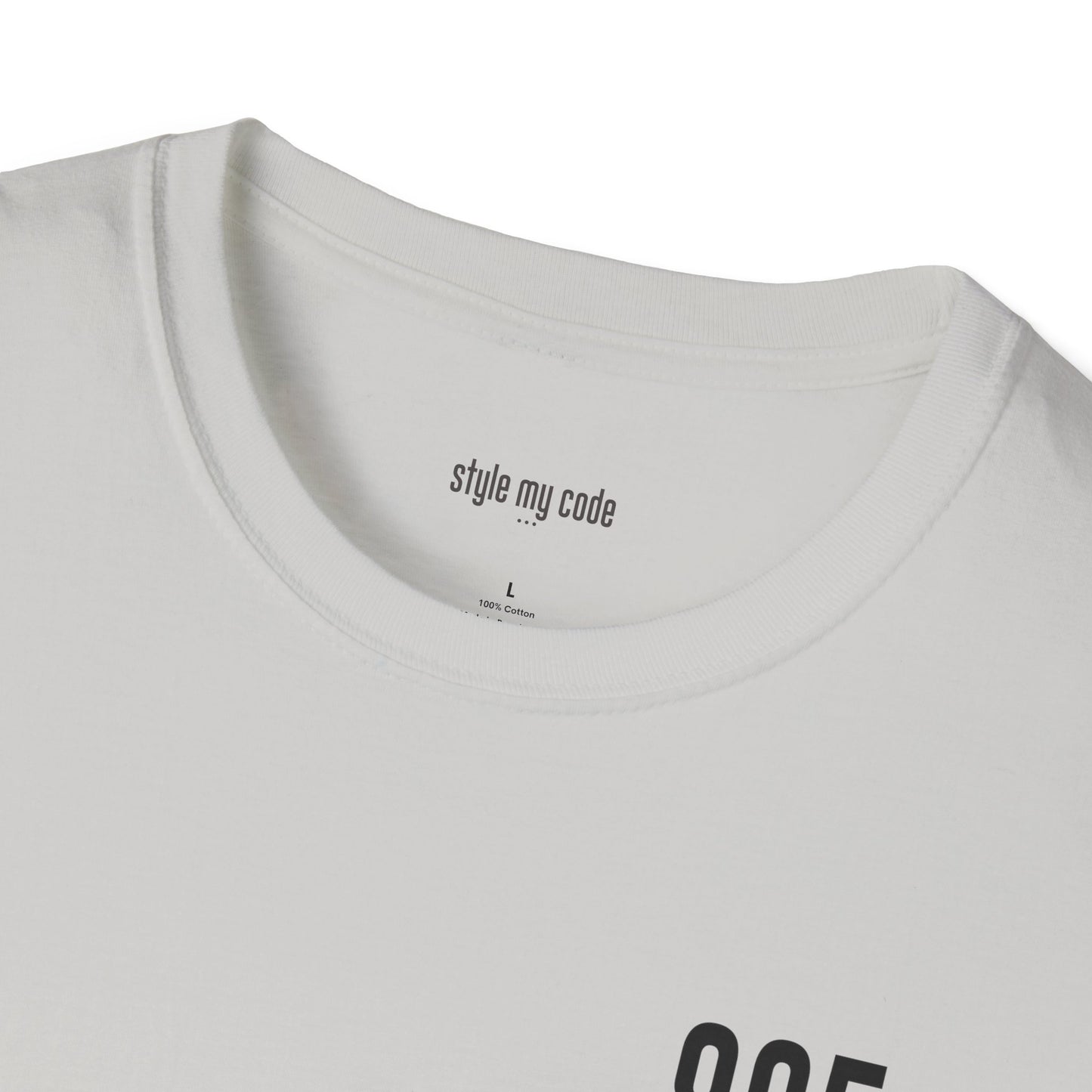 805 Black Logo Unisex Soft-style T-Shirt