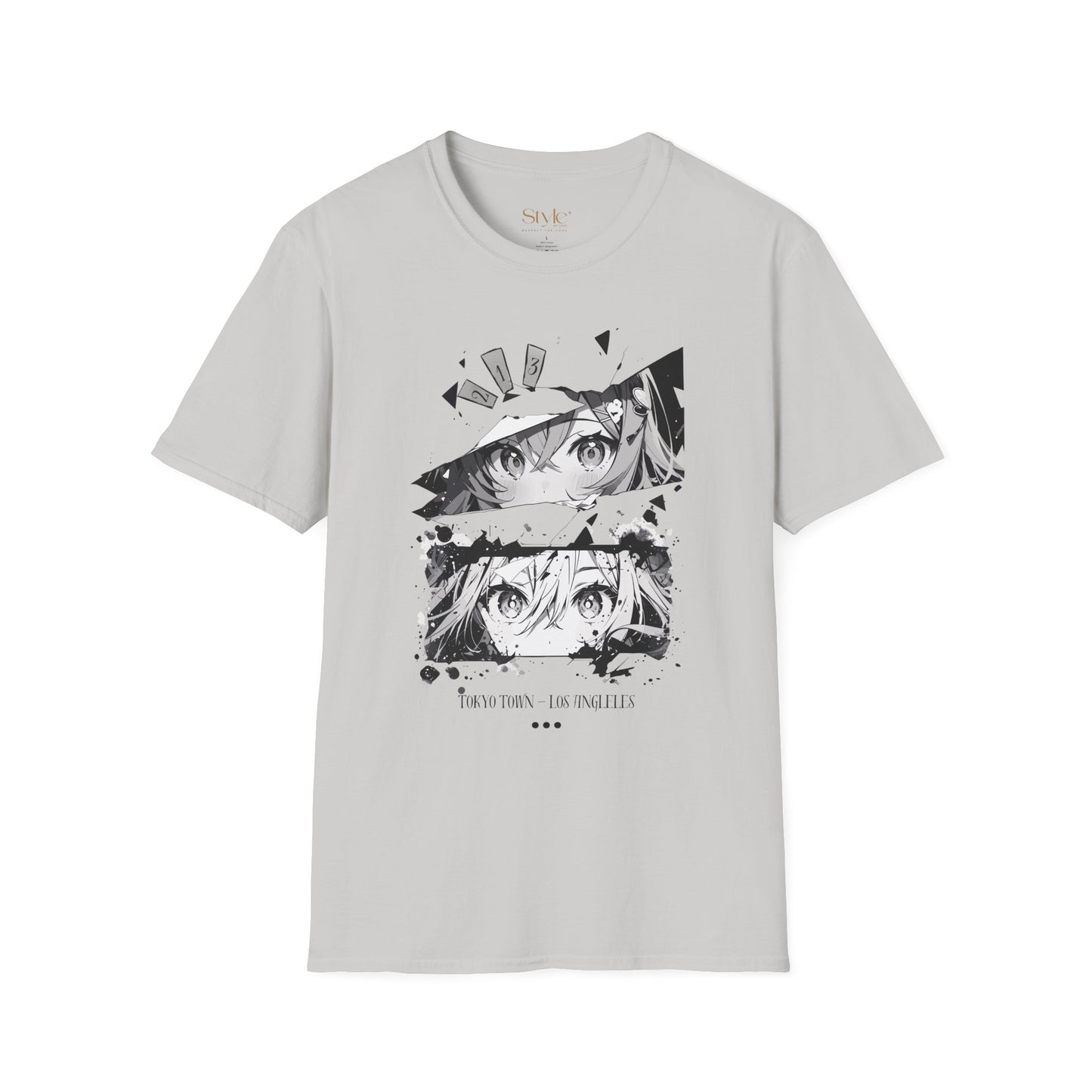 Tokyo Town Trendy Anime Unisex Softstyle T-Shirt, Graphic Tee, Casual Wear, Gift for Fans, Streetwear, Everyday Style