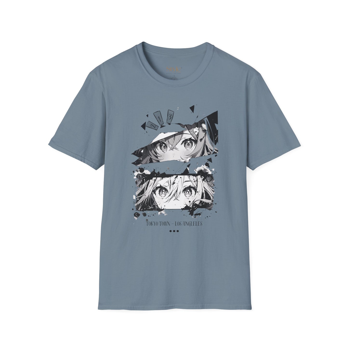 Tokyo Town Trendy Anime Unisex Softstyle T-Shirt, Graphic Tee, Casual Wear, Gift for Fans, Streetwear, Everyday Style