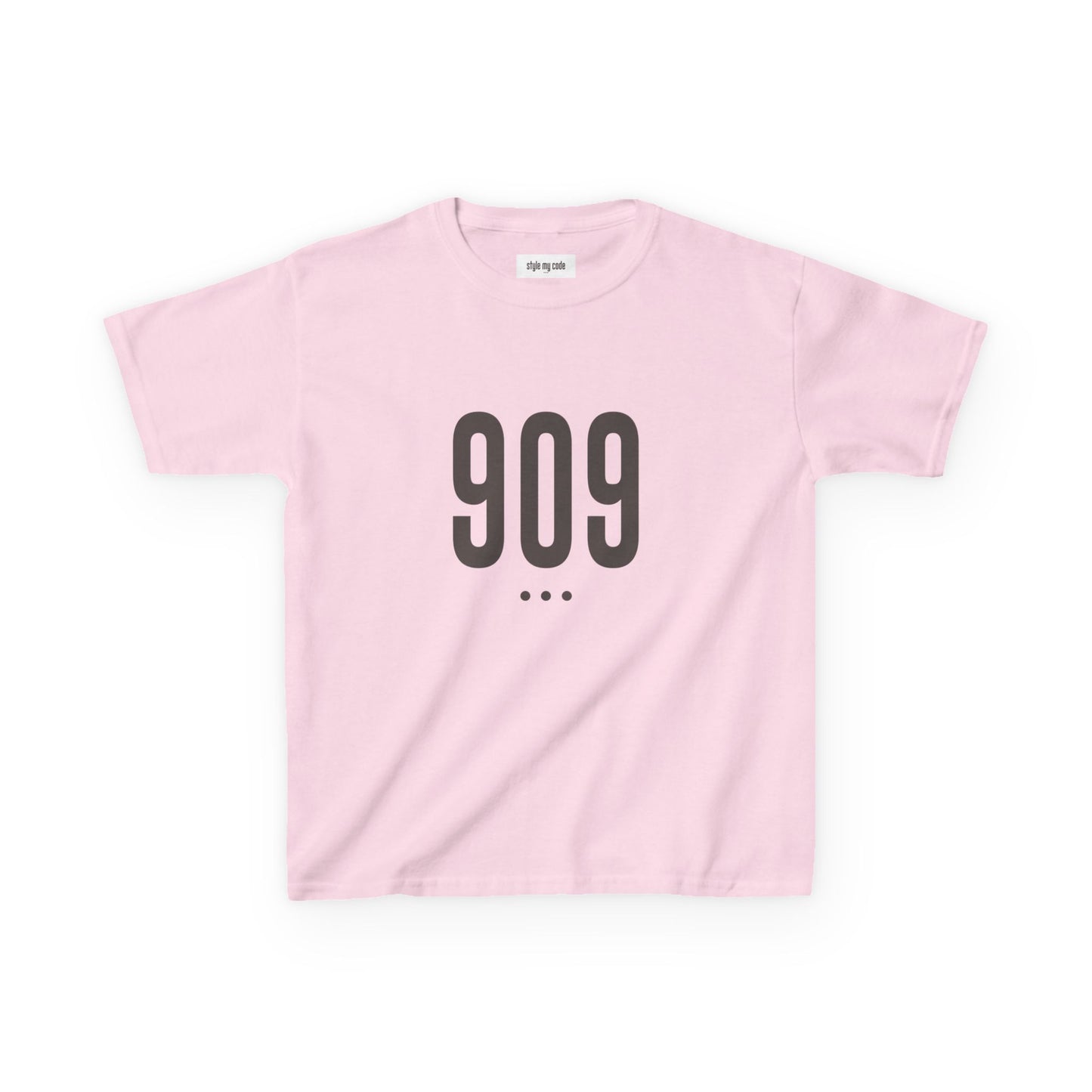 "909" logo - Kid's Unisex Trendy Tee