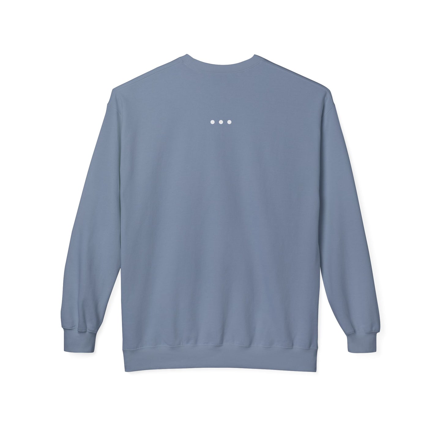 213 White Logo Front Unisex Sweatshirt