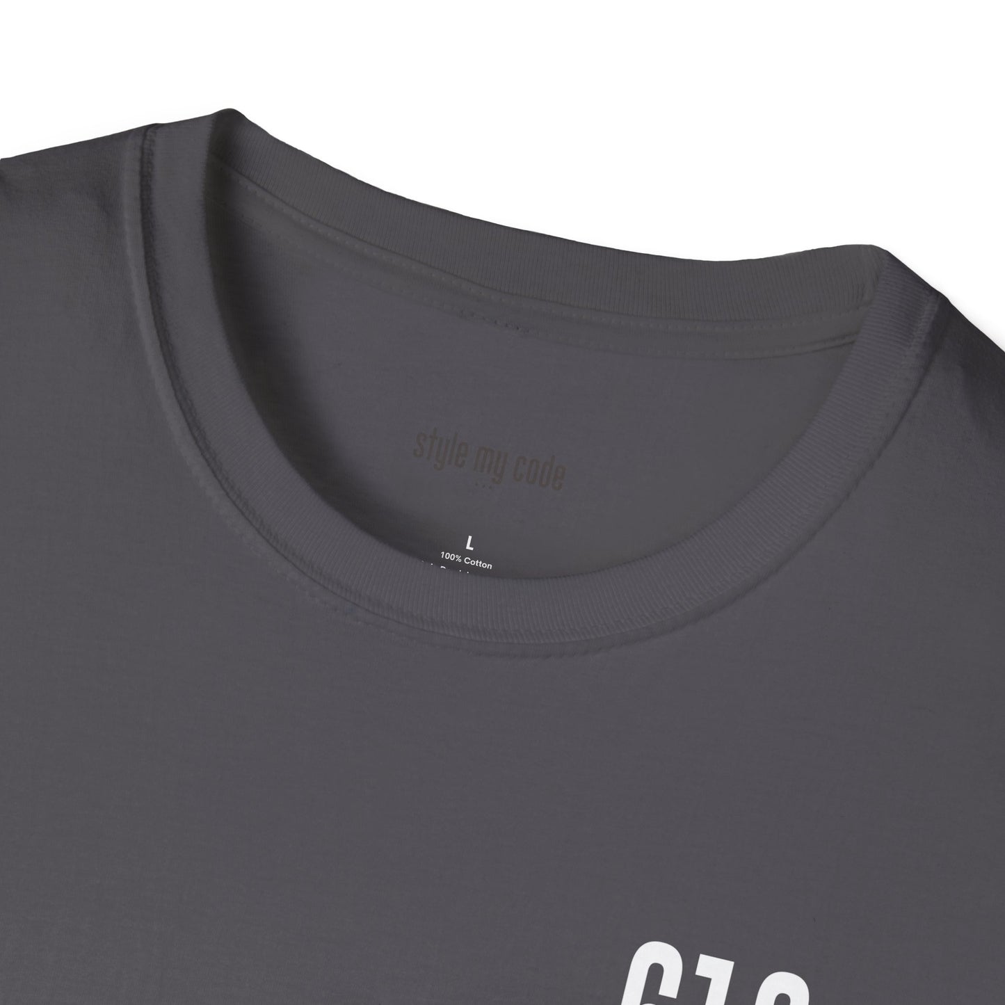 619 White Logo Unisex Softstyle T-Shirt