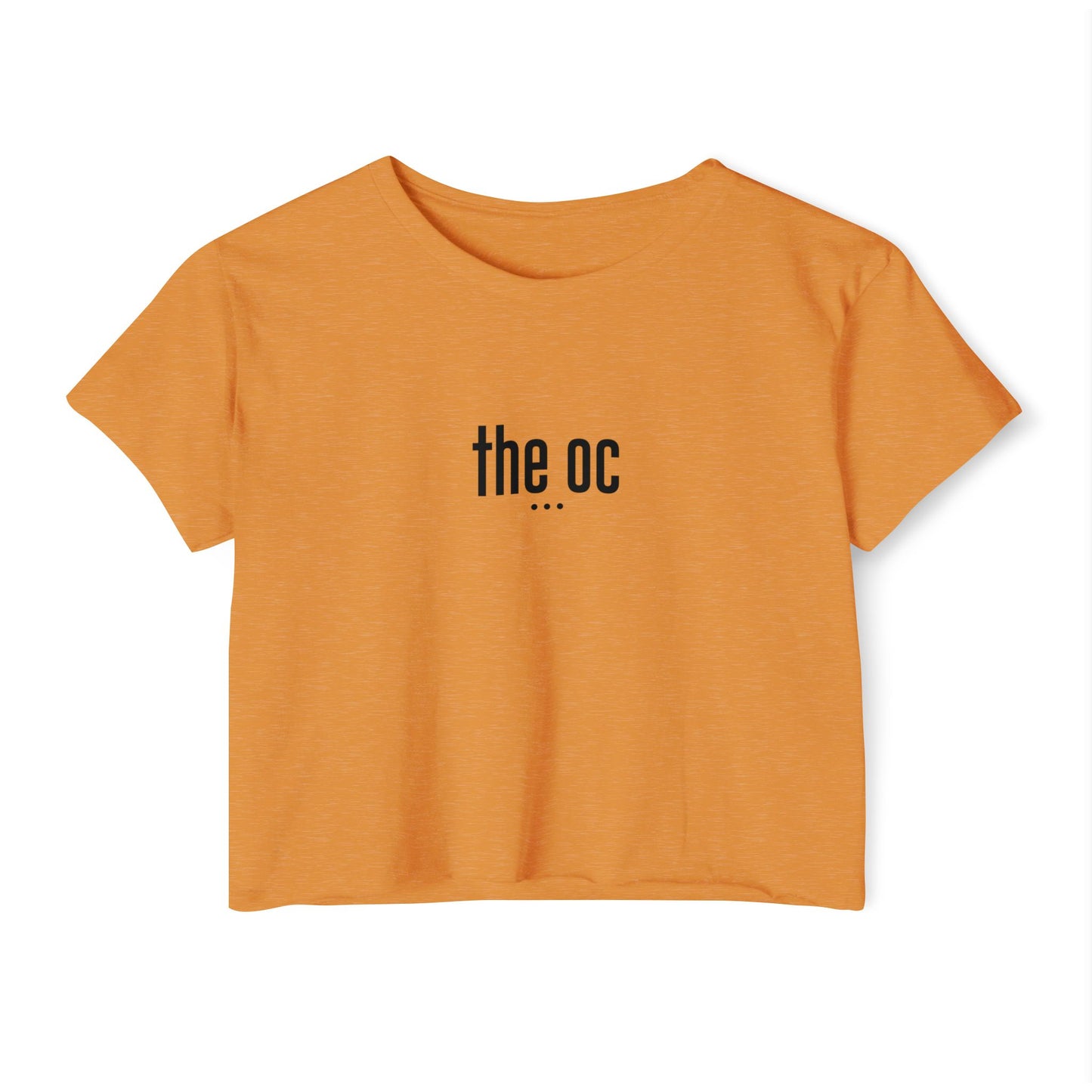 "The OC" Graphic Crop Tee for Summer Vibes