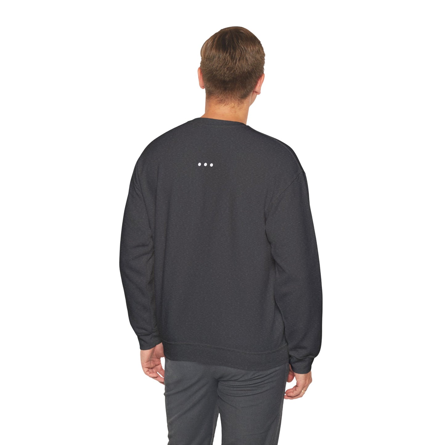 White "Respect the Code" Crewneck Sweatshirt