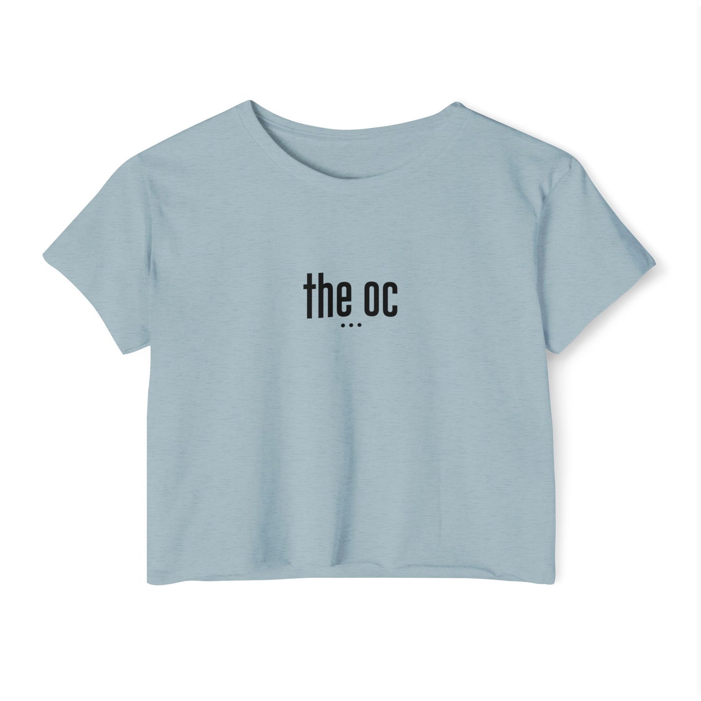 "The OC" Graphic Crop Tee for Summer Vibes