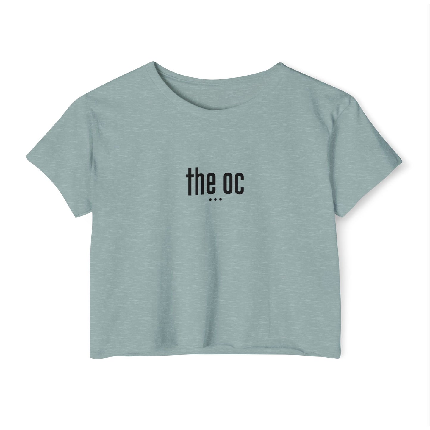 "The OC" Graphic Crop Tee for Summer Vibes