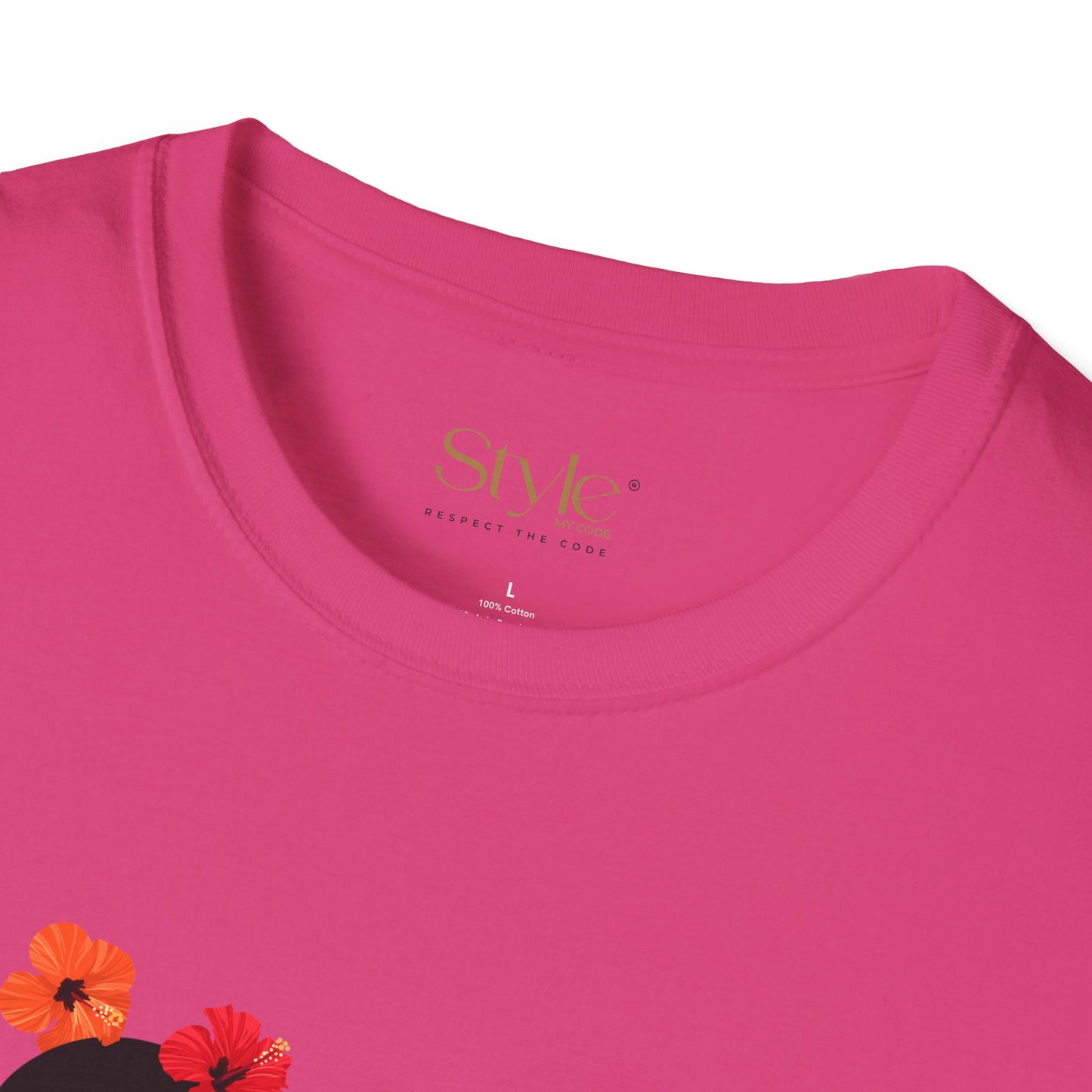 SoCal Local Floral T-Shirt | Unisex Softstyle Tee | Beachwear, Casual Outfit, Gift for Friends, Summer Vibes, Team Event