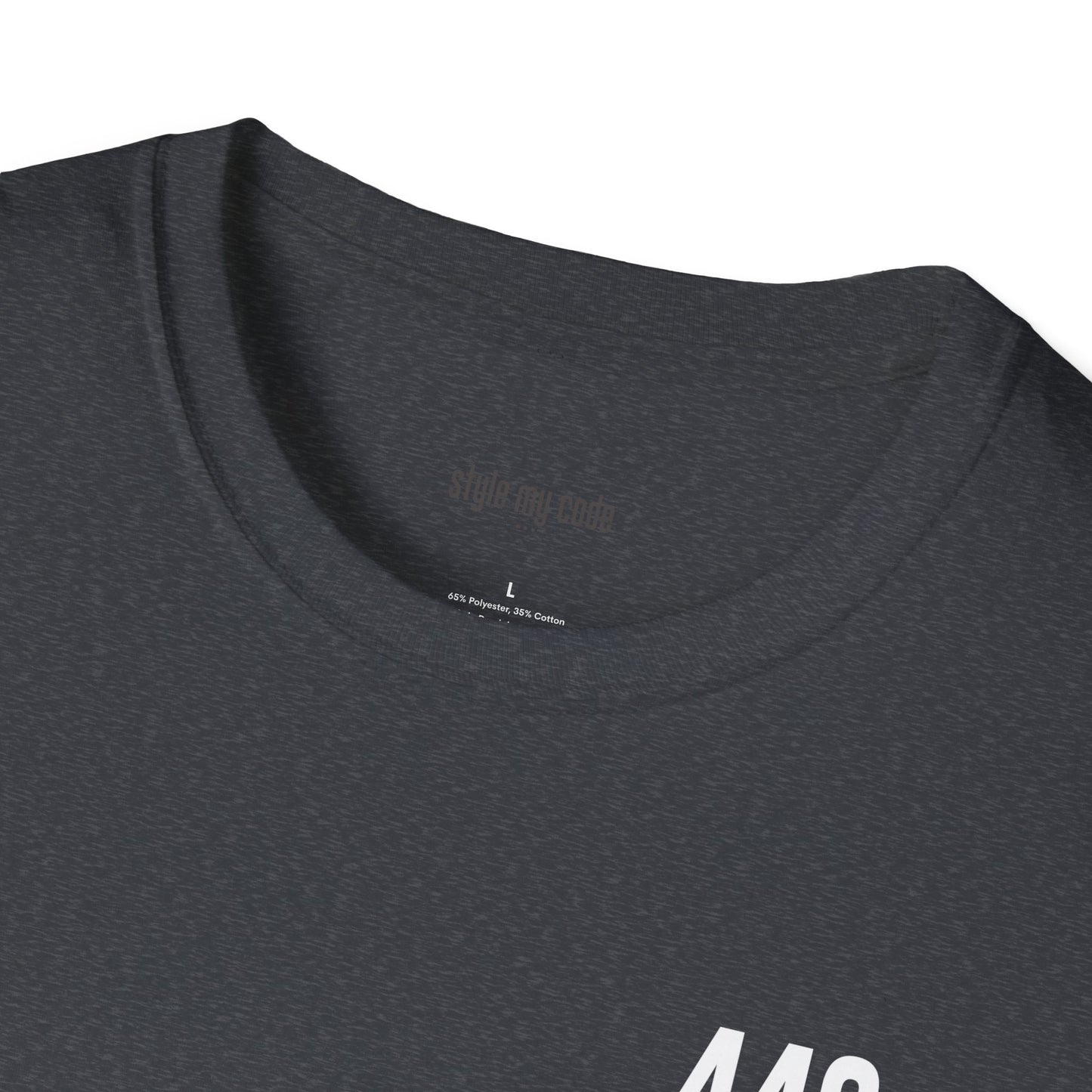 442 White Logo Unisex Softstyle T-Shirt