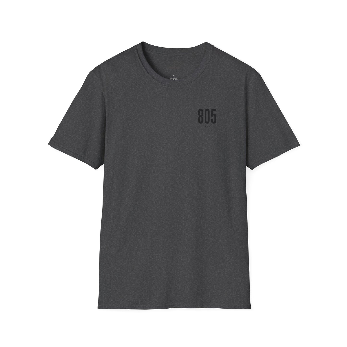 805 Black Logo Unisex Soft-style T-Shirt