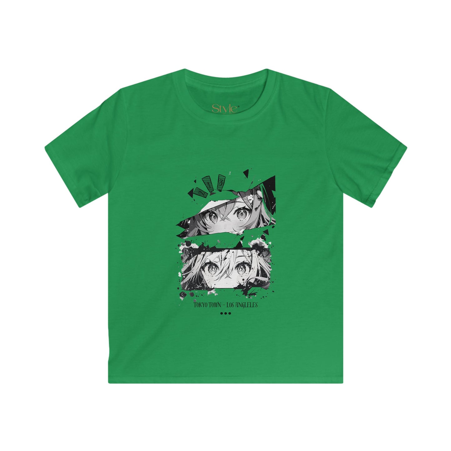 Anime Character Kids Tee | Unique Style Soft Tee for Trendsetting Kids