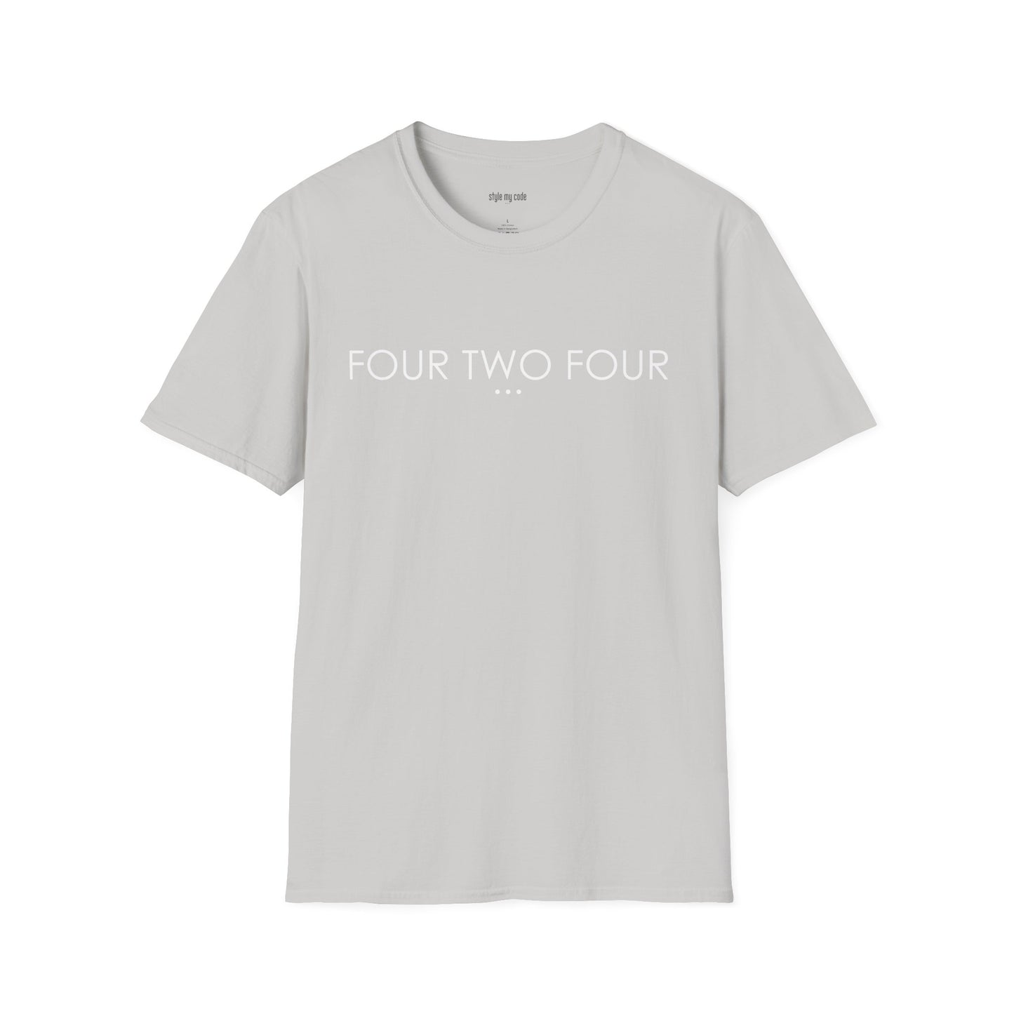 'Four Two Four' Design T-Shirt