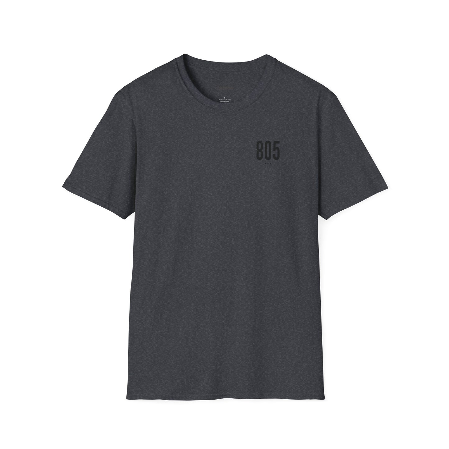 805 Black Logo Unisex Soft-style T-Shirt