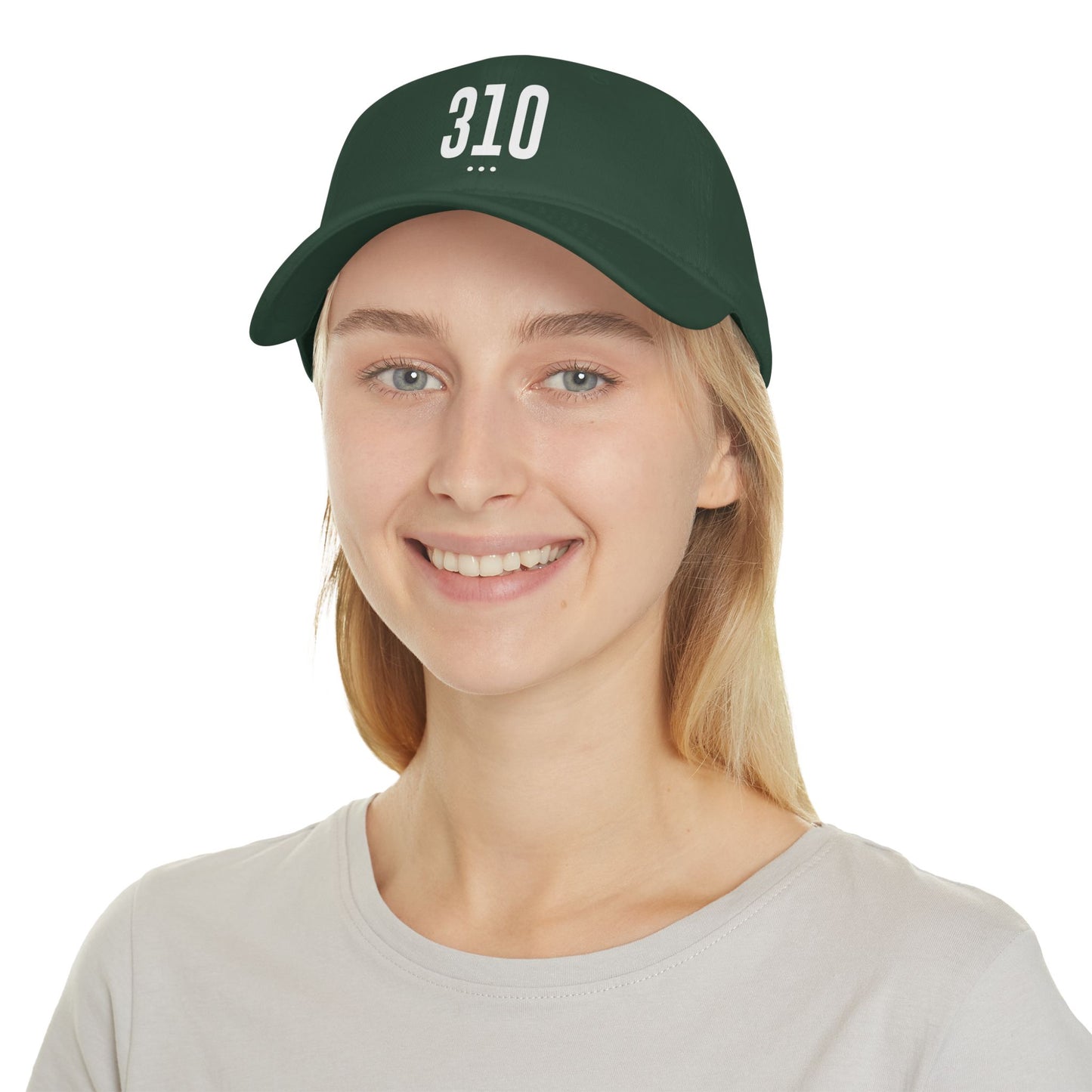310 White Logo Low Profile Baseball Cap