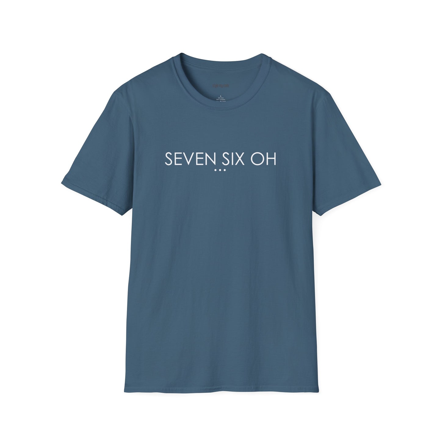 "SEVEN SIX OH" Design T-Shirt