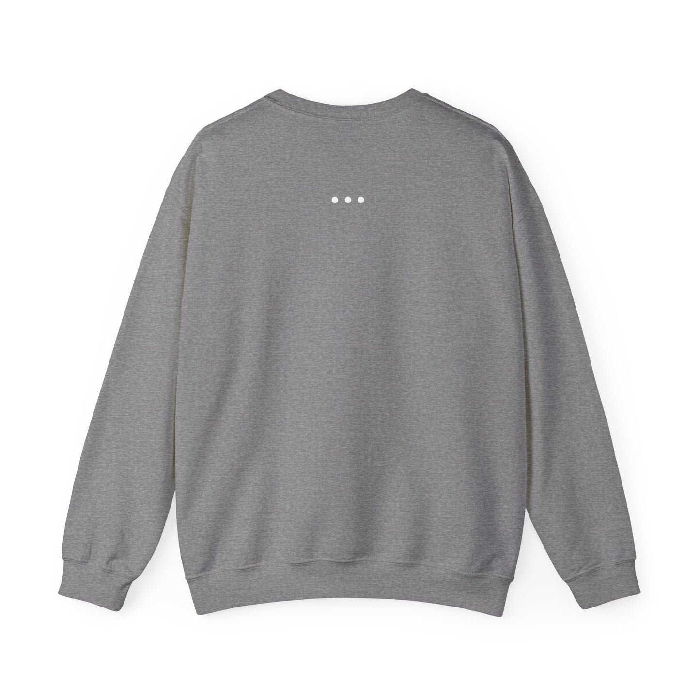 White "Respect the Code" Crewneck Sweatshirt