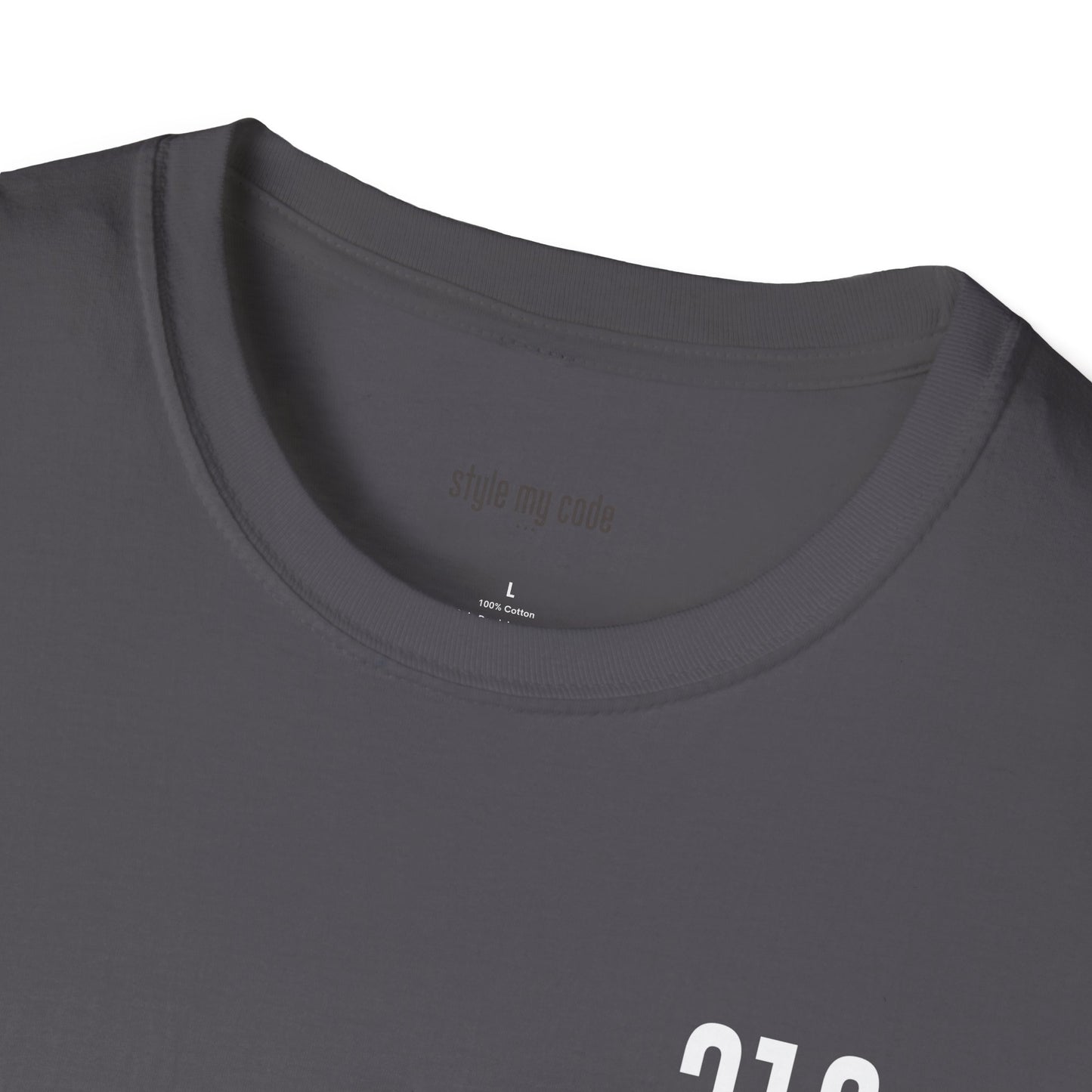 213 White Logo Unisex Softstyle T-Shirt