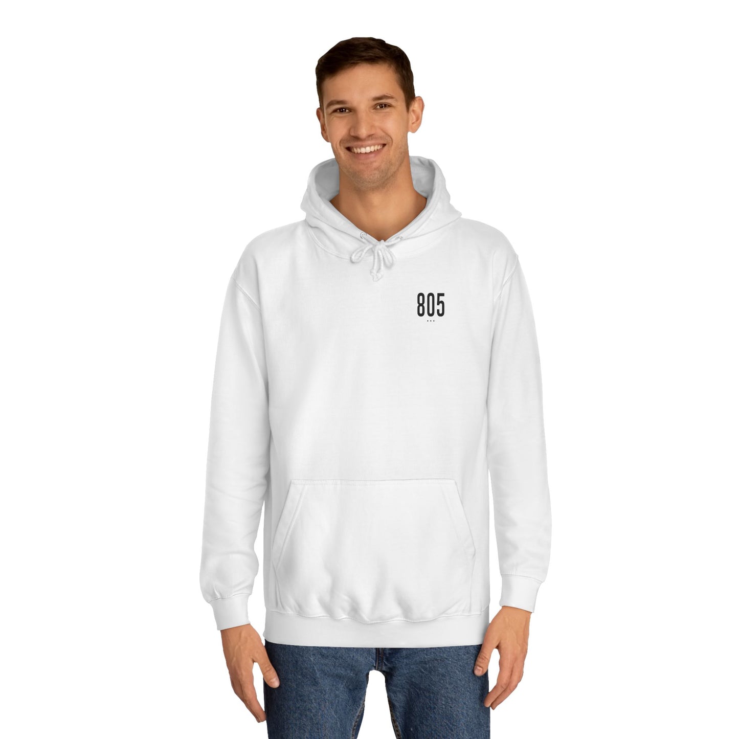 805 Black Logo Unisex Hoodie