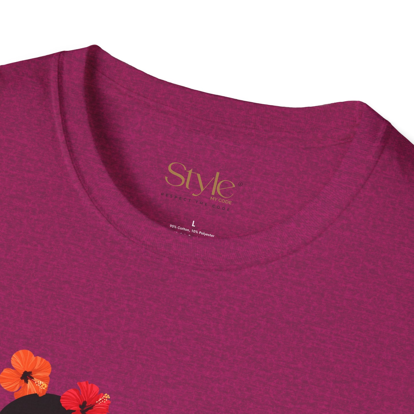 SoCal Local Floral T-Shirt | Unisex Softstyle Tee | Beachwear, Casual Outfit, Gift for Friends, Summer Vibes, Team Event