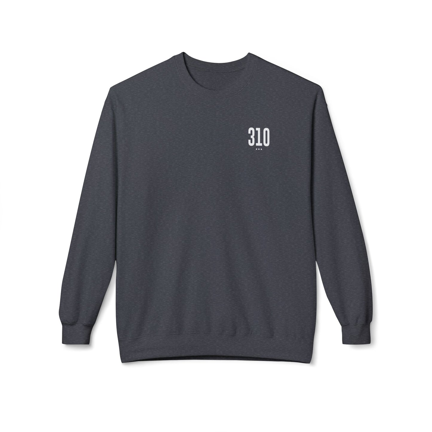 310 White Logo Unisex Crewneck Sweatshirt
