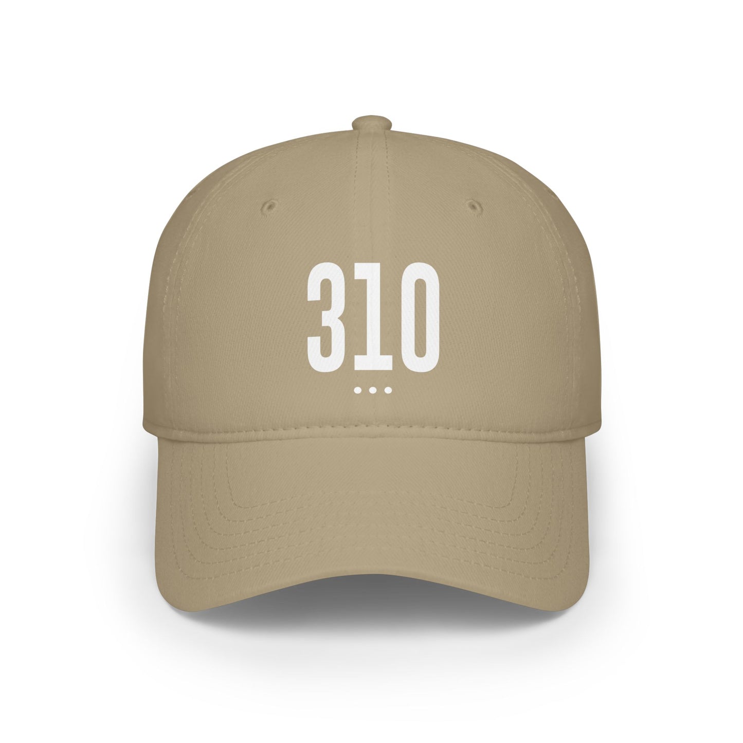 310 White Logo Low Profile Baseball Cap