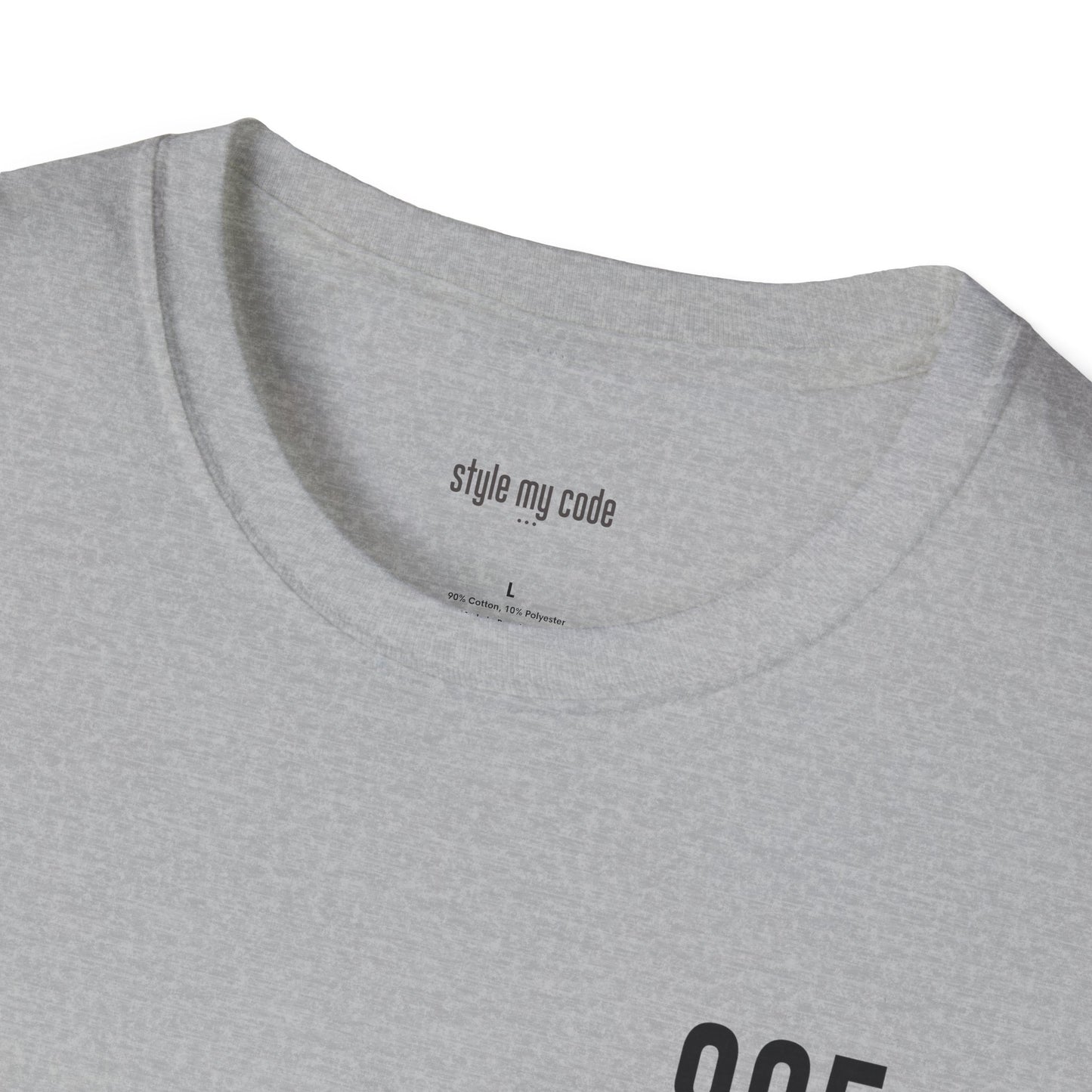 805 Black Logo Unisex Soft-style T-Shirt