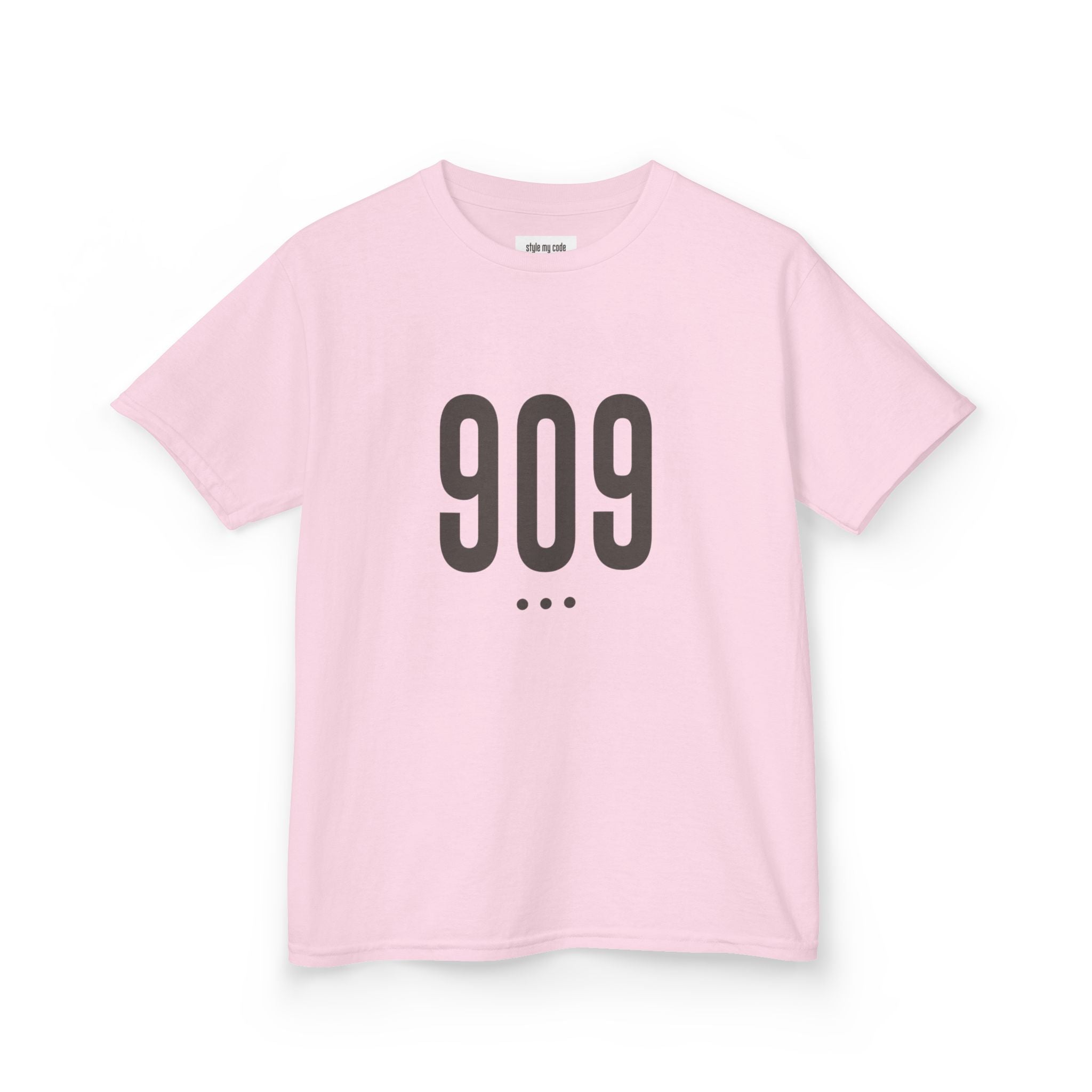 "909" logo - Kid's Unisex Trendy Tee