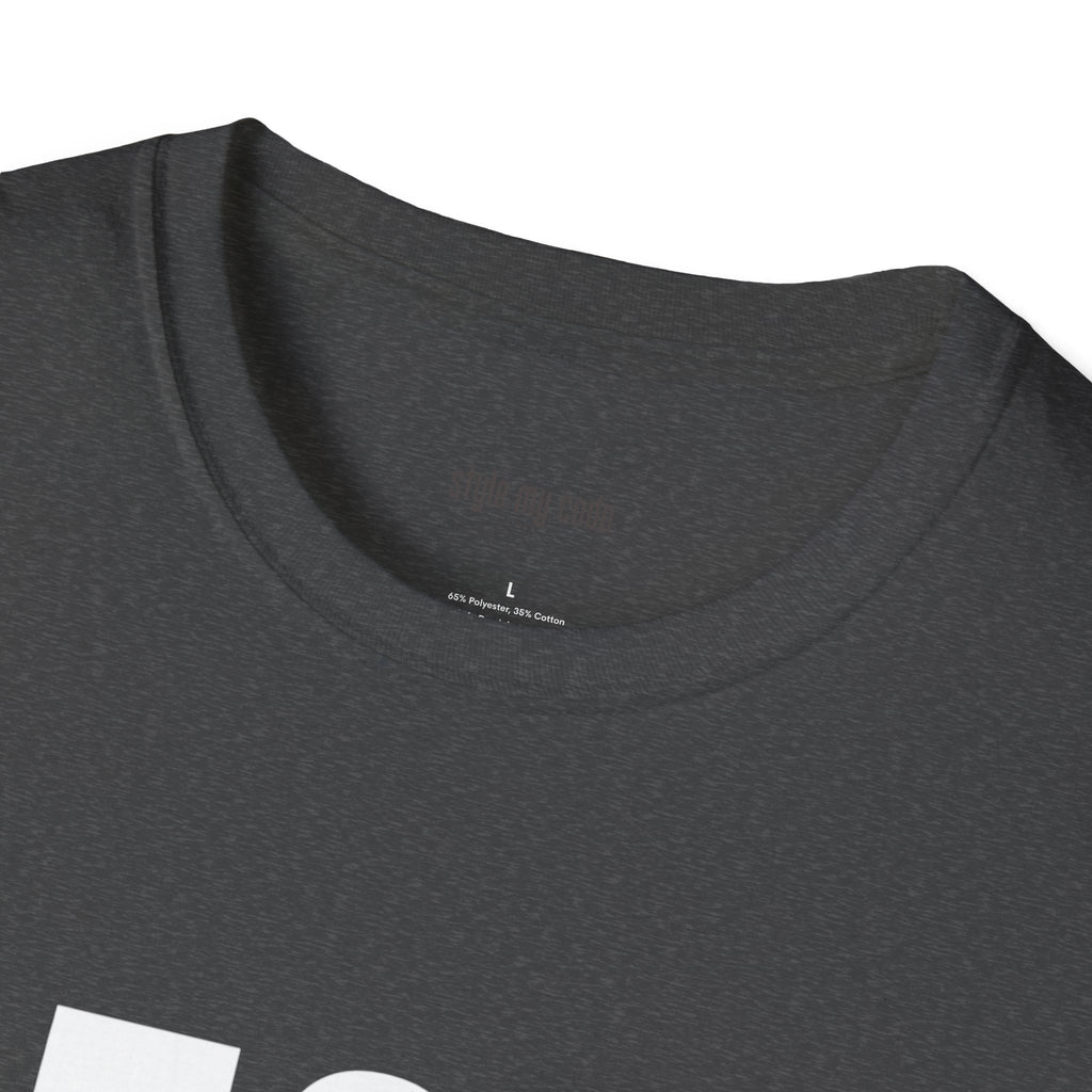 562 White Logo Front Unisex Softstyle T-Shirt