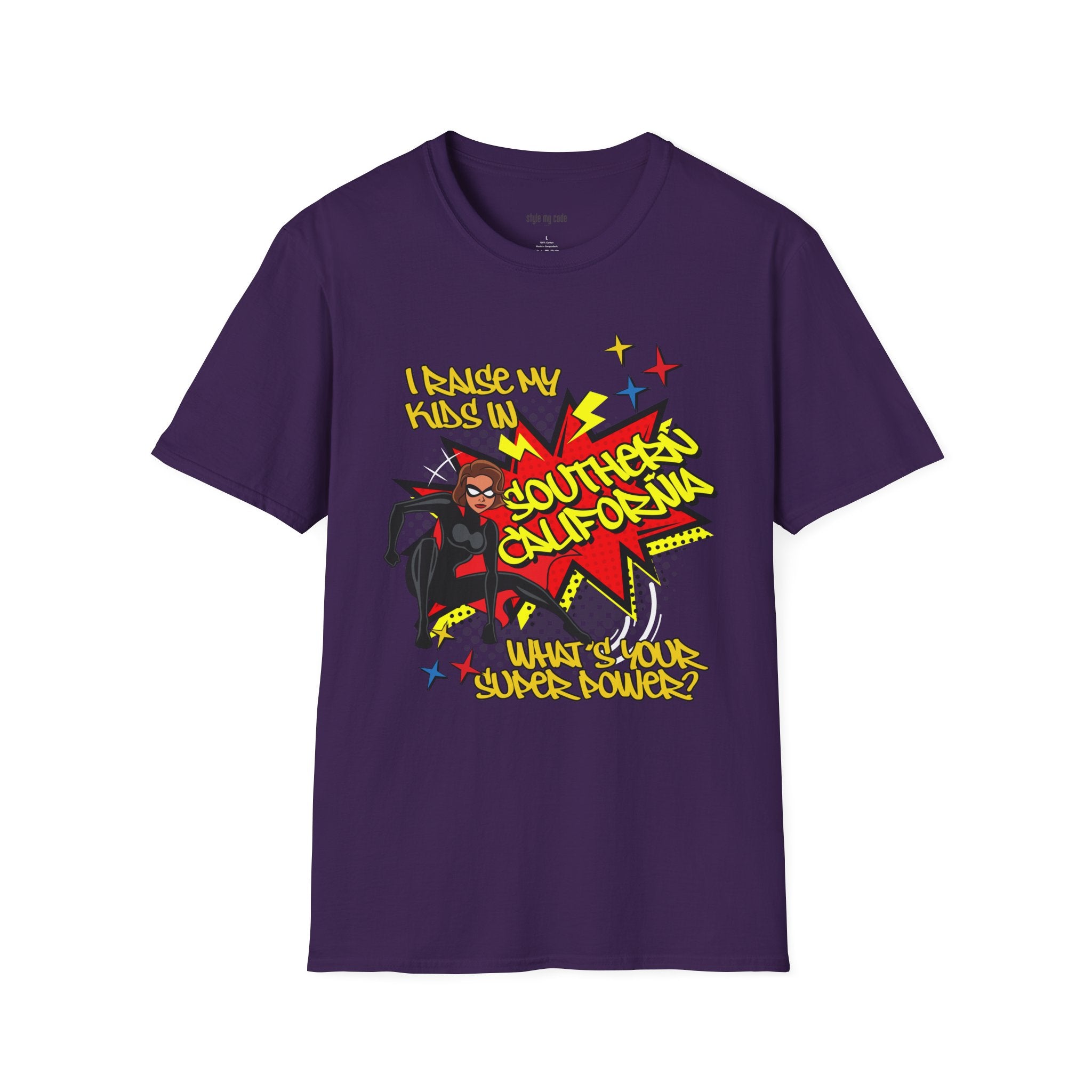 "I Raise My Kids in Southern California" Mother's Day T-Shirt