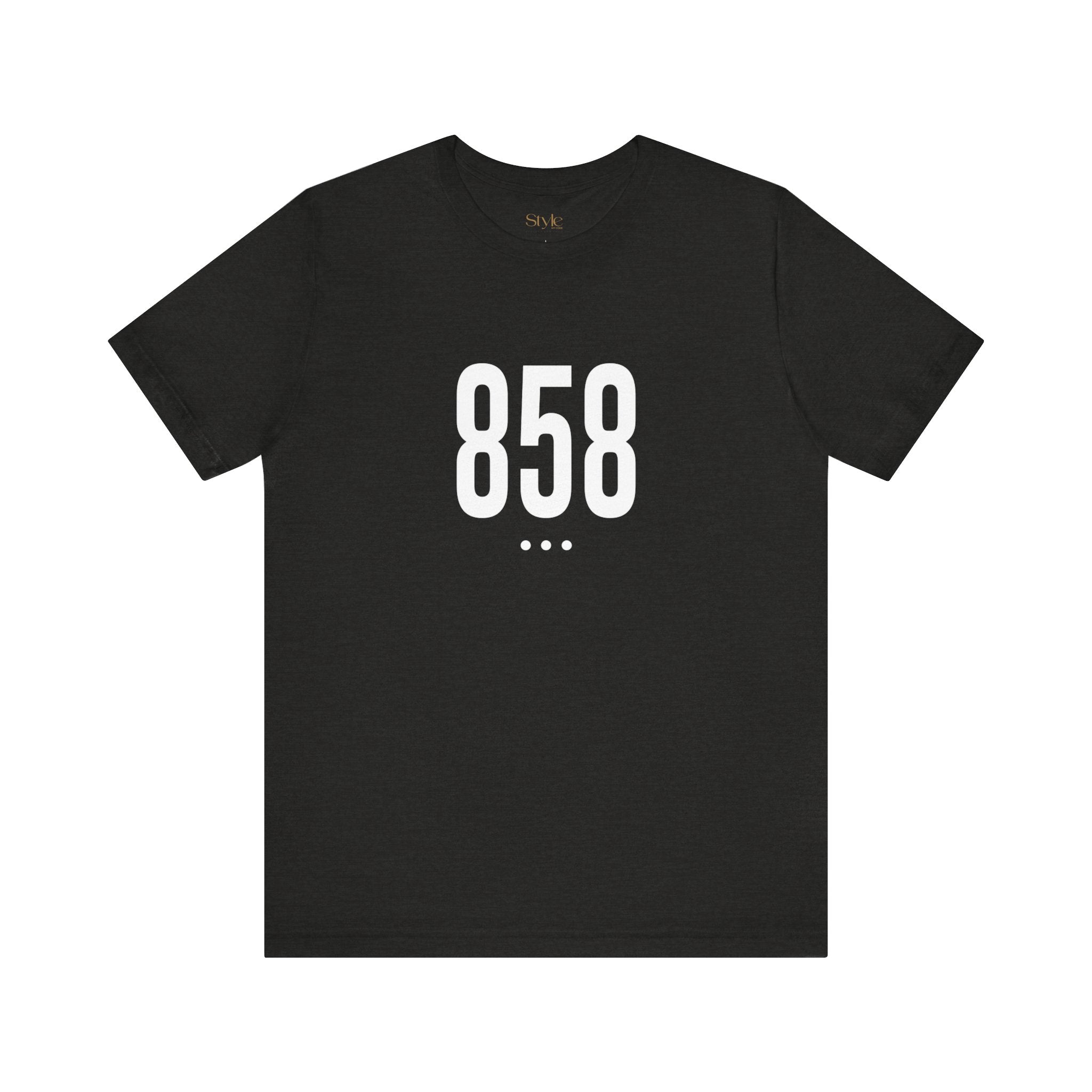 858 White Code Southern California Unisex Tee