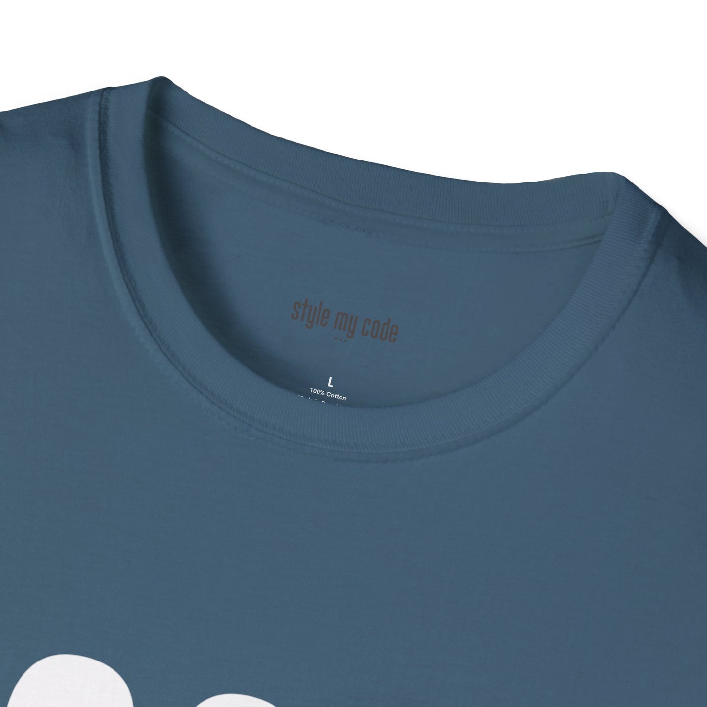 323 White Logo Front T-Shirt