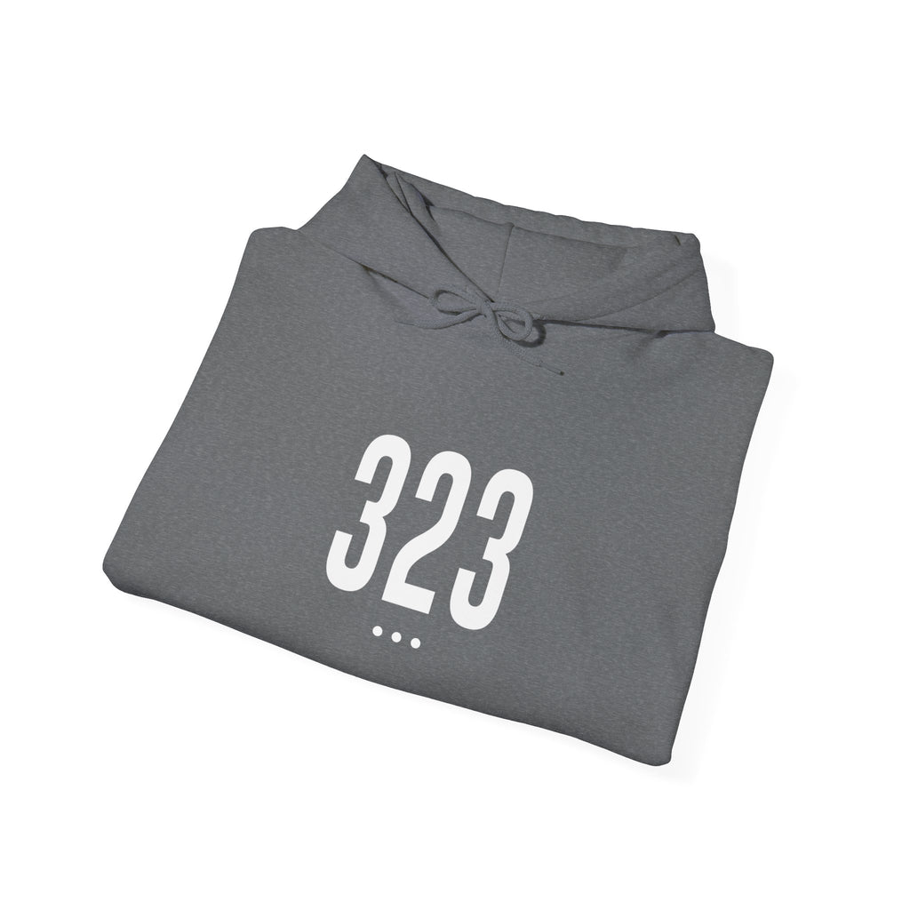 323 Logo Front Hoodie