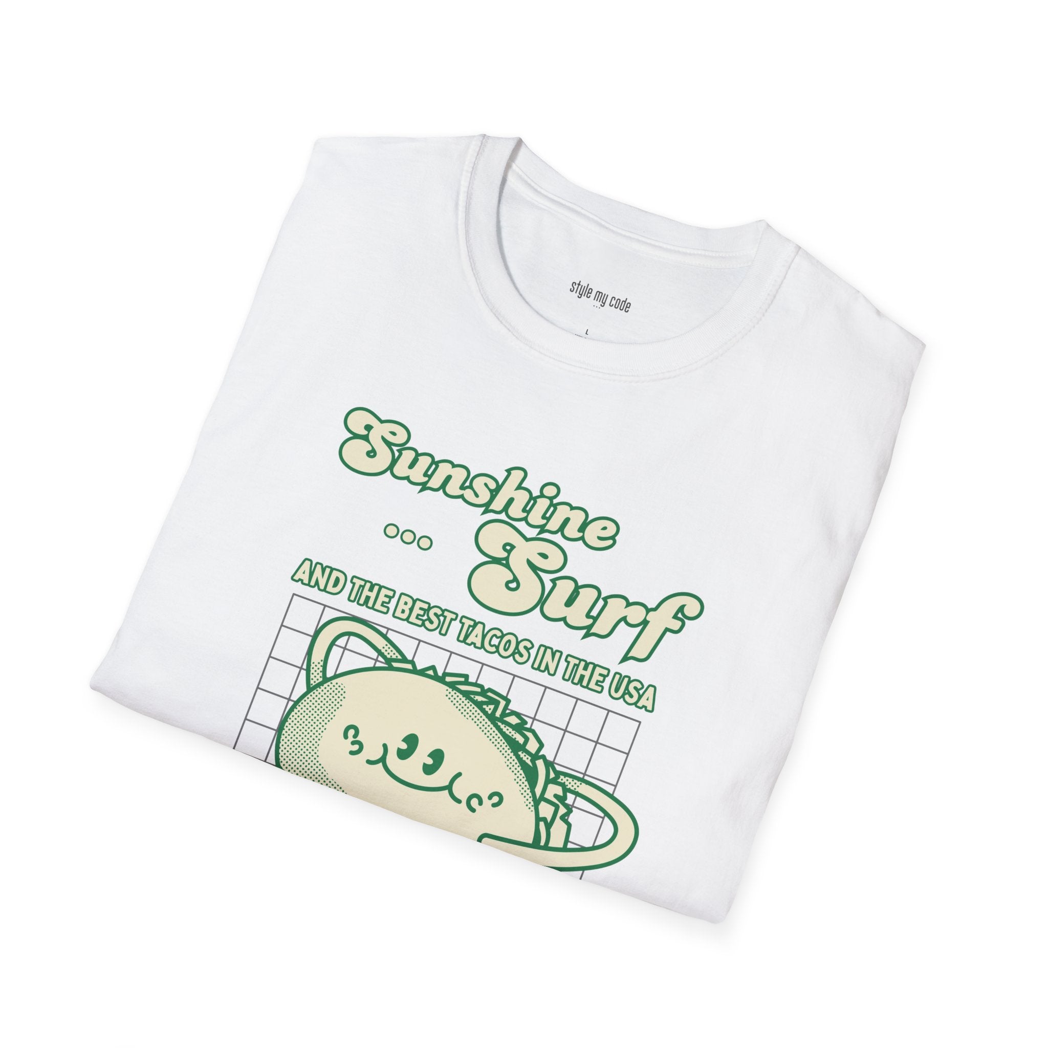 Unisex Sunshine Surf Graphic Tee - Perfect for Summer Vibes