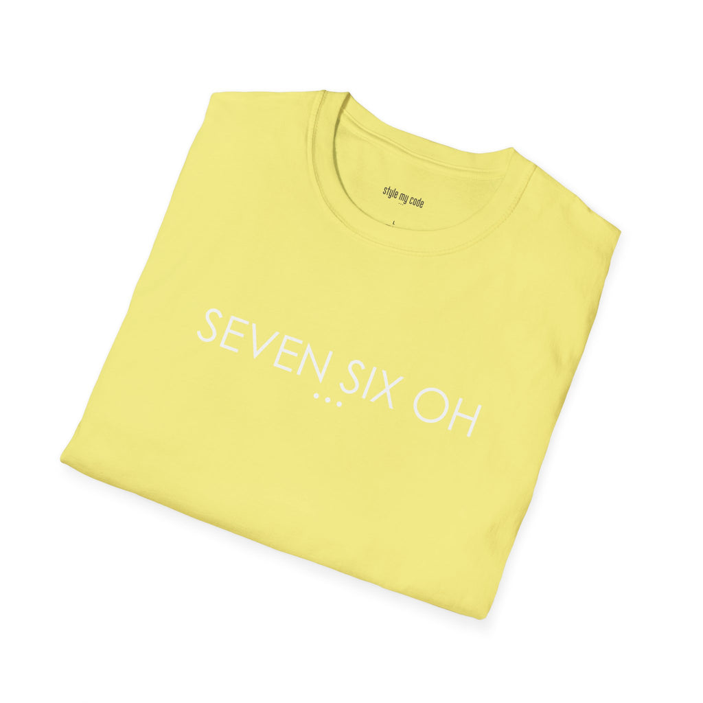 "SEVEN SIX OH" Design T-Shirt