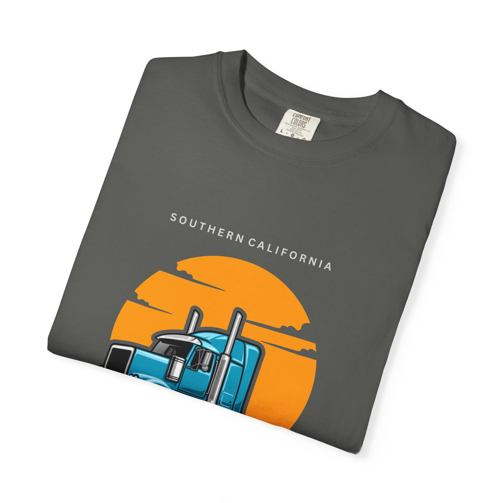Southern California Truckers T-Shirt – Vintage Style, Perfect Gift for Truck Drivers