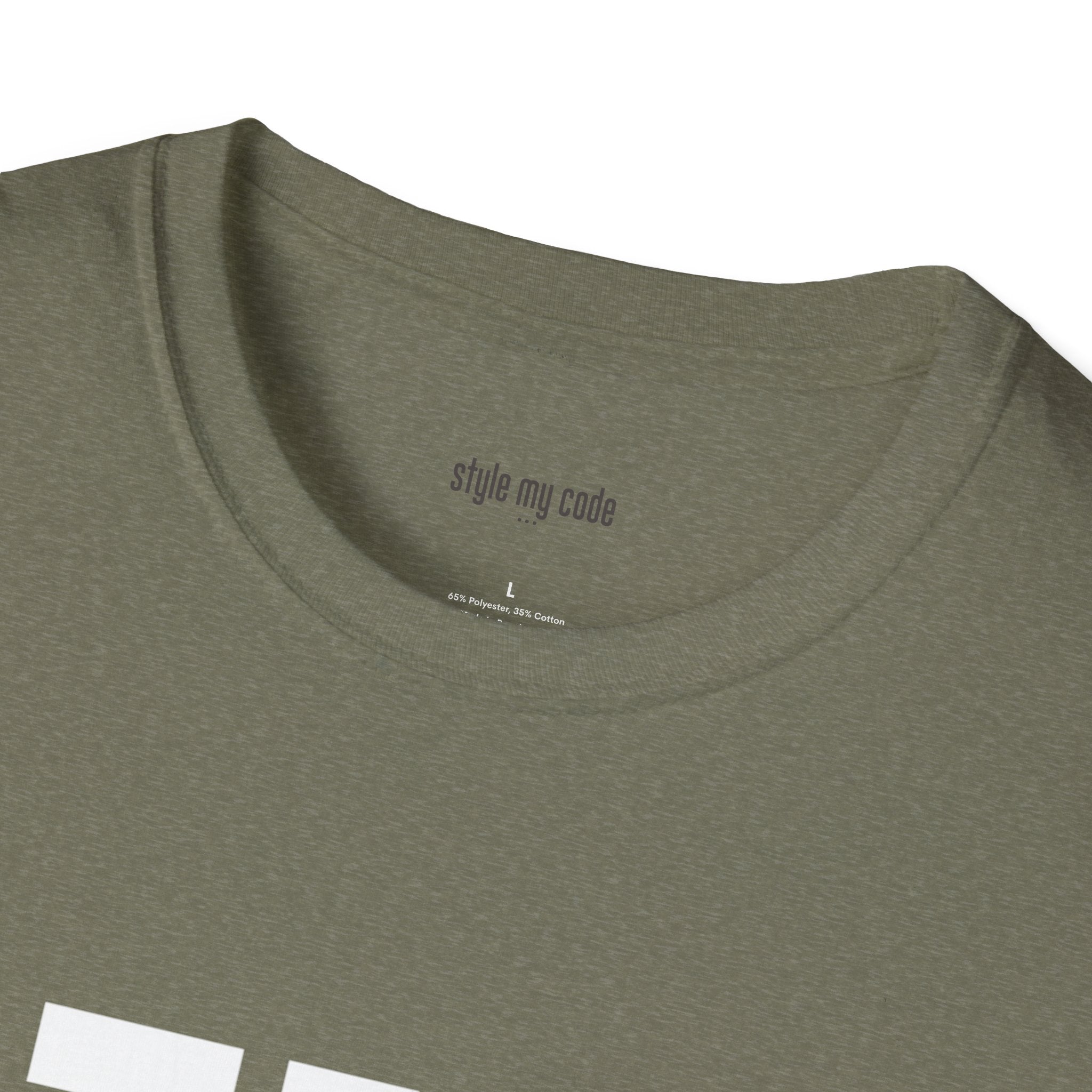 714 White Logo Front T-Shirt