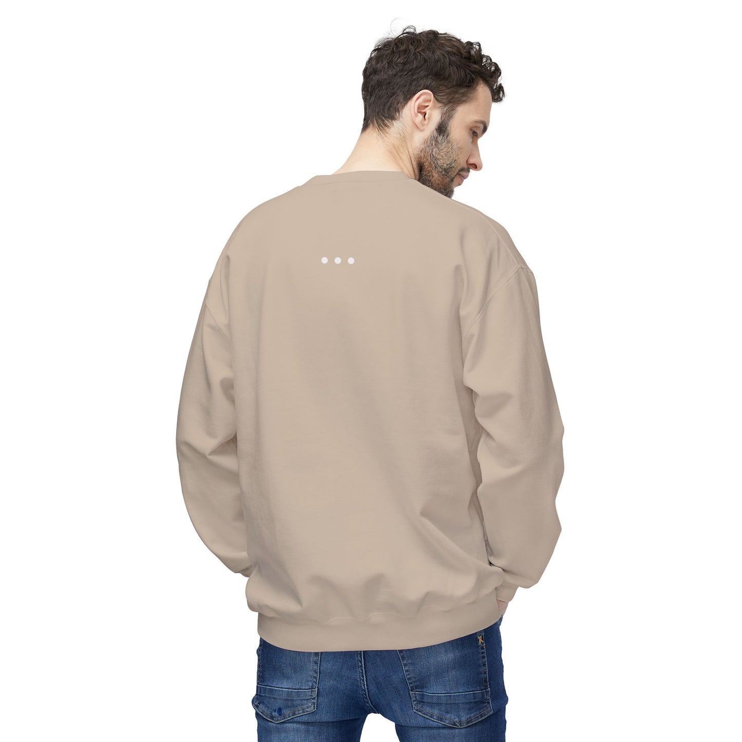 424 White Logo Front Unisex Sweatshirt