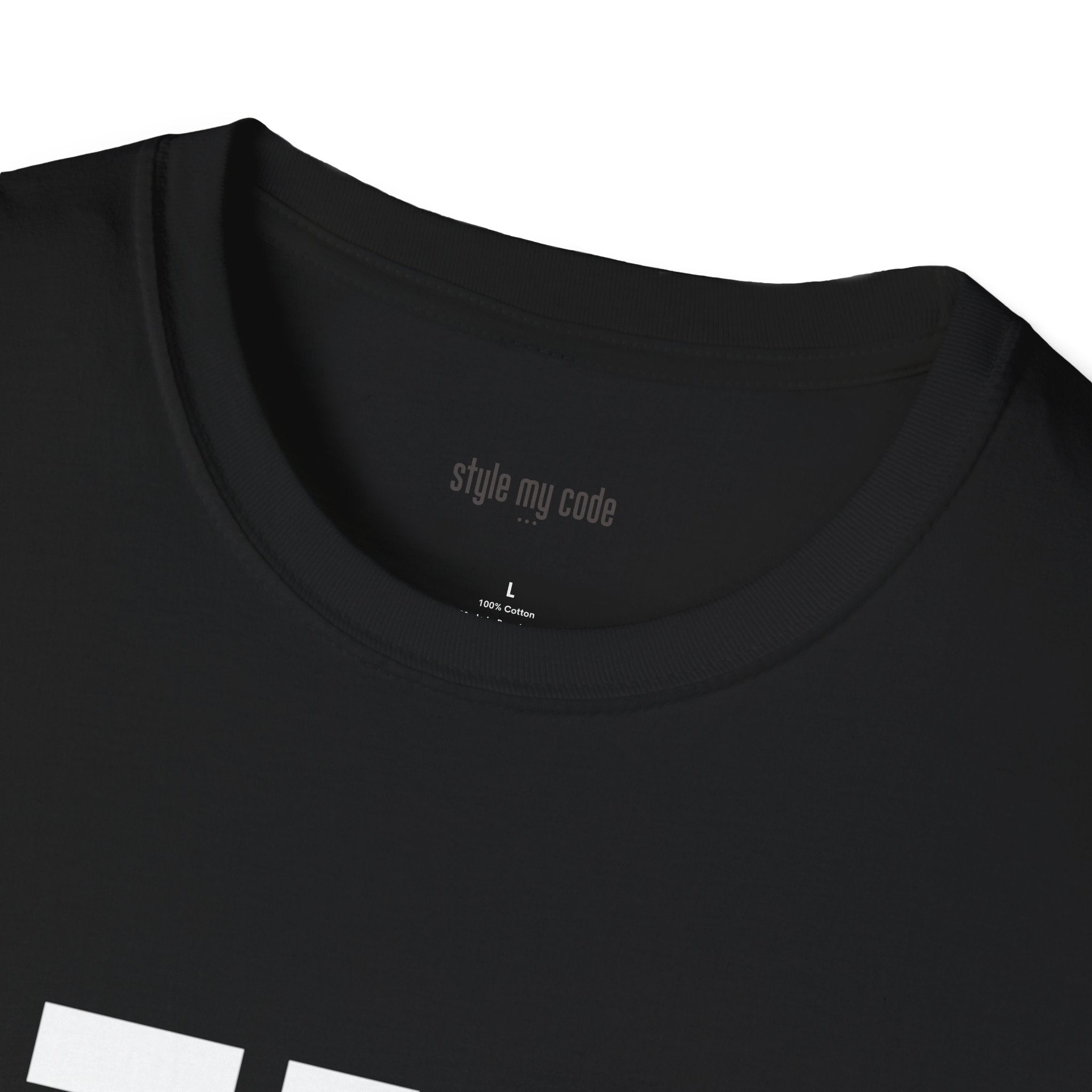 714 White Logo Front T-Shirt