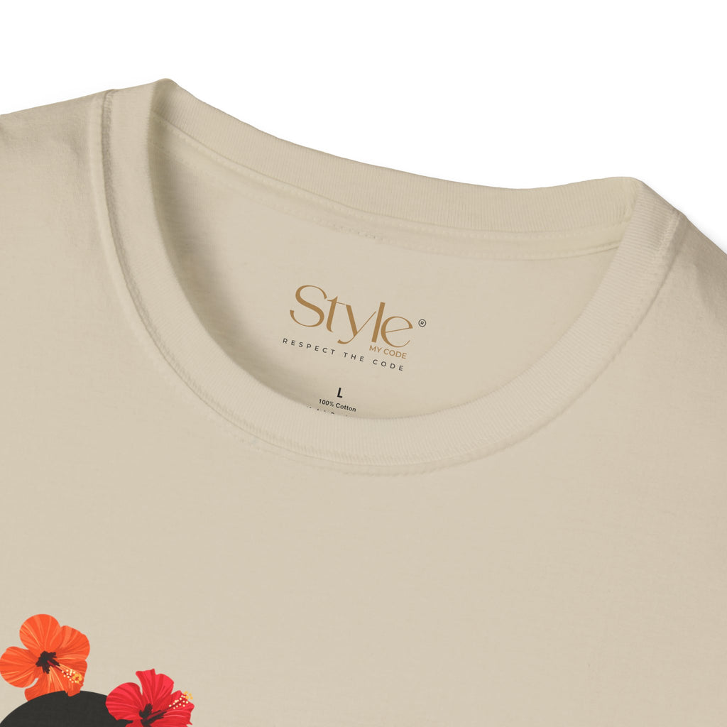 SoCal Local Floral T-Shirt | Unisex Softstyle Tee | Beachwear, Casual Outfit, Gift for Friends, Summer Vibes, Team Event