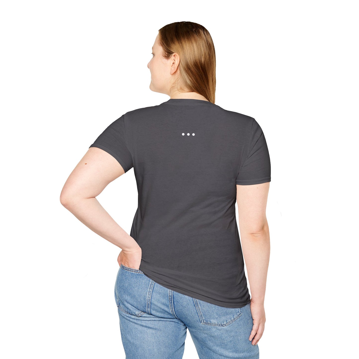 424 White Logo Front Unisex Softstyle T-Shirt