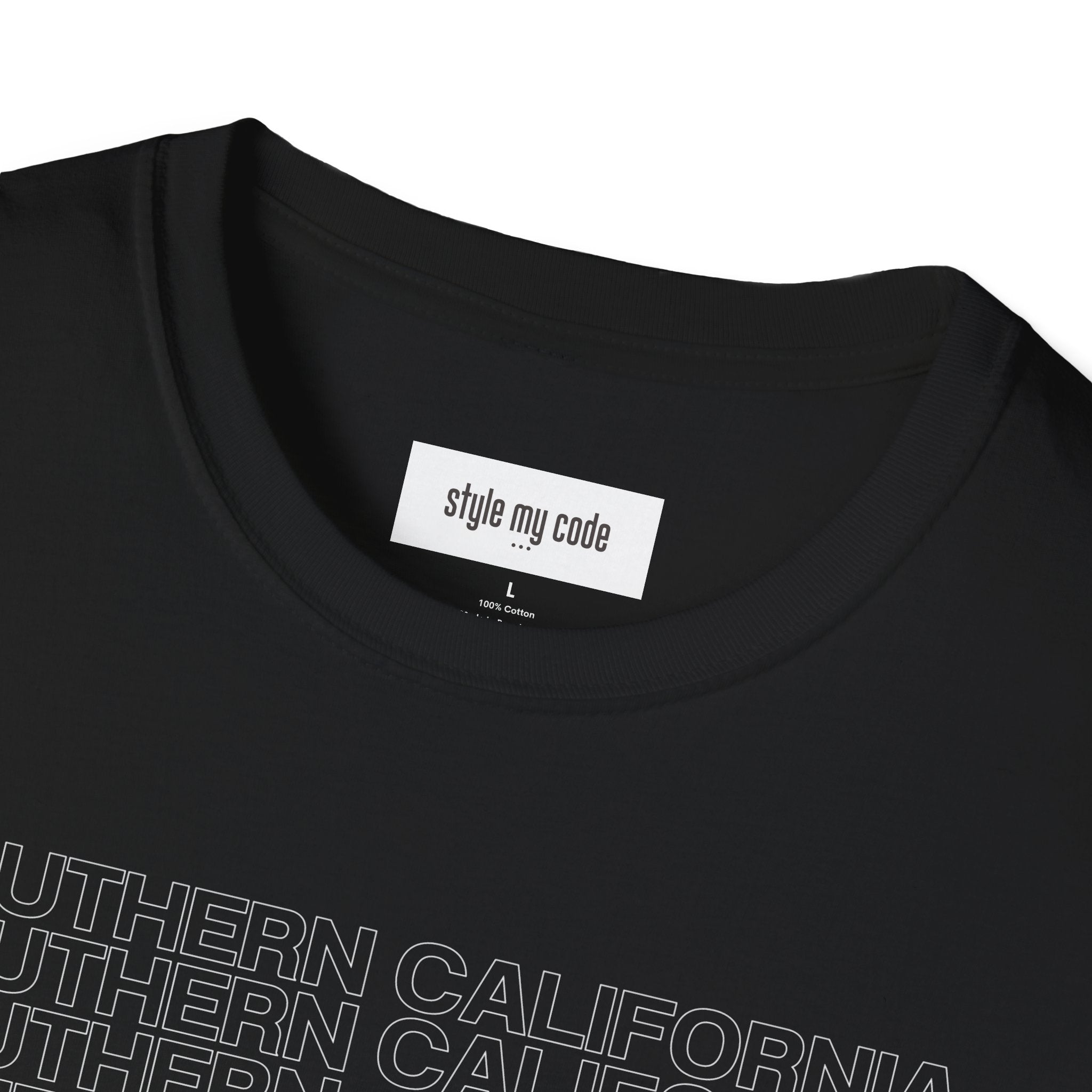 Southern California Unisex Softstyle T-Shirt - Casual Graphic Tee for Everyday Wear