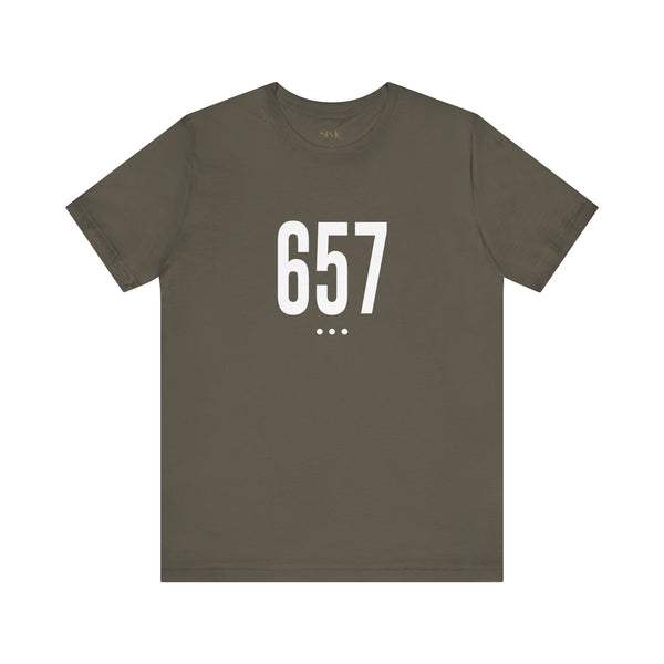657 White Code Southern California Unisex Tee