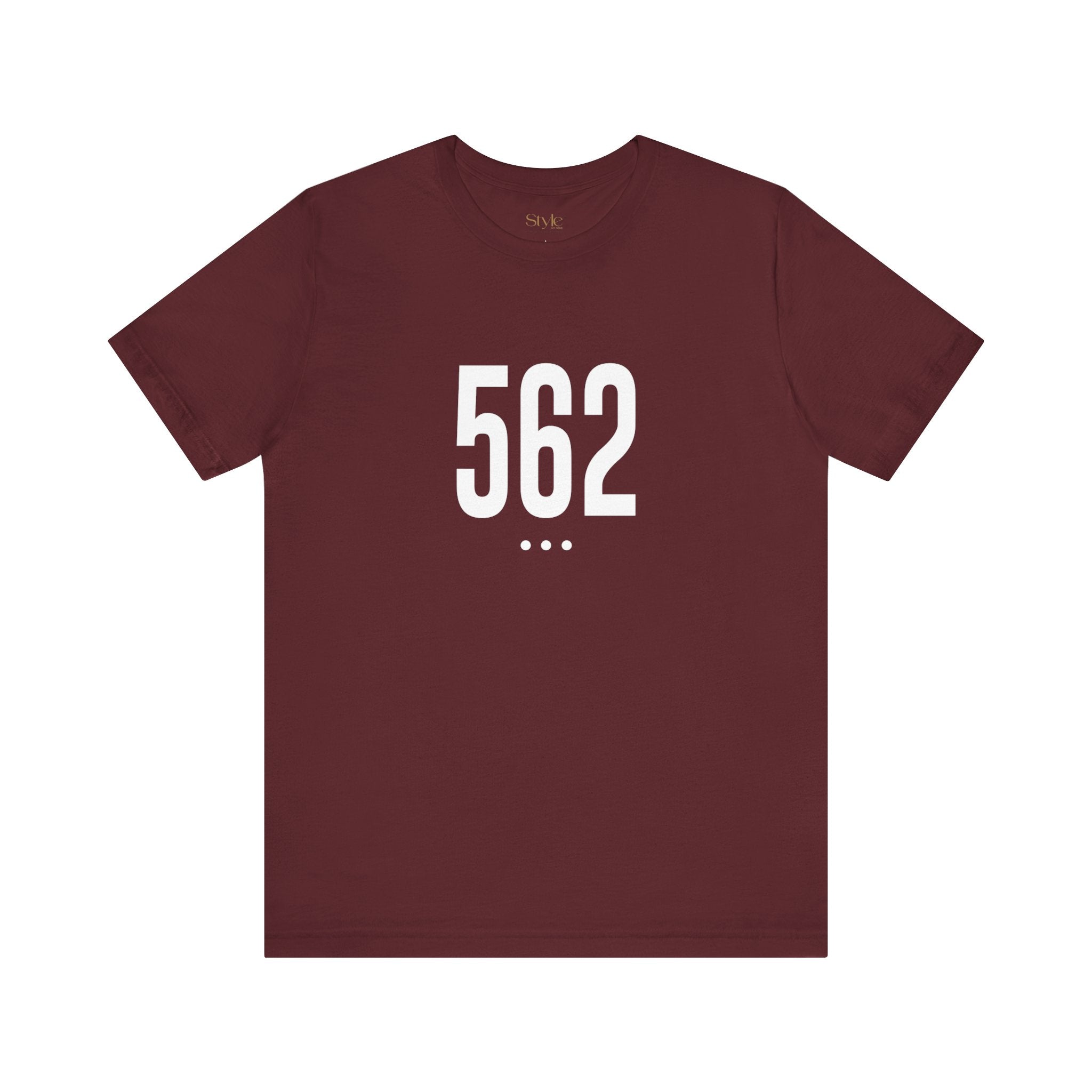 562 White Code Southern California Unisex Tee