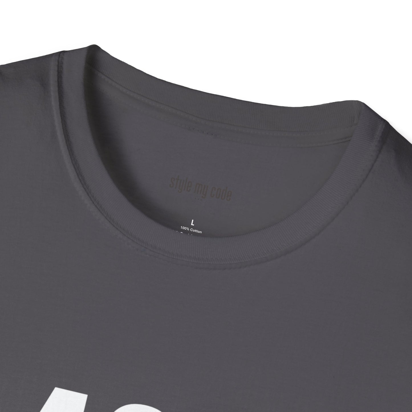 424 White Logo Front Unisex Softstyle T-Shirt