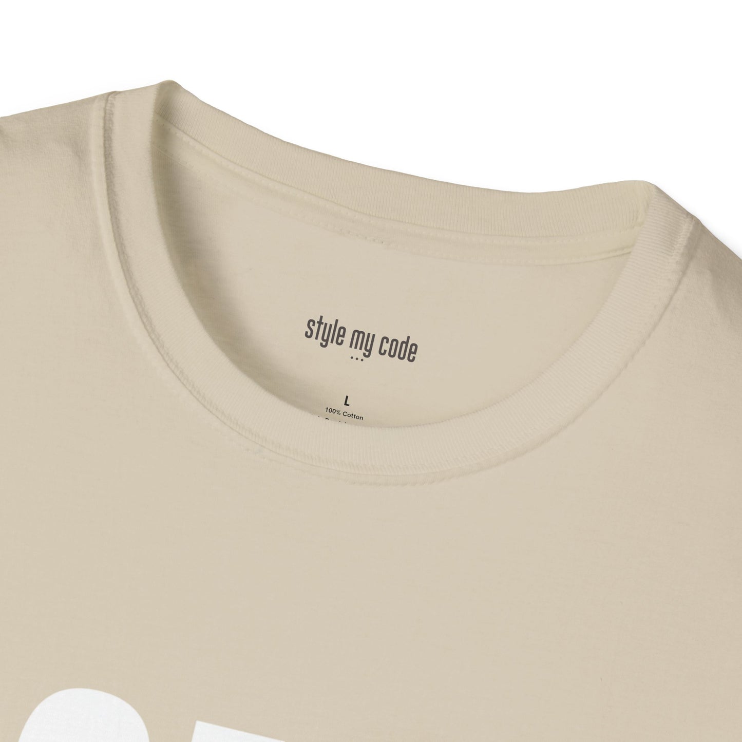 213 White Logo Front Unisex Softstyle T-Shirt