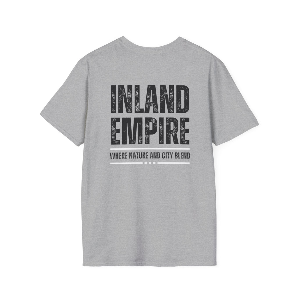 Inland Empire Unisex T-Shirt Black - Comfortable City Nature Tee, Gift for Locals, Casual Wear, Travel Shirt, Great for Holidays