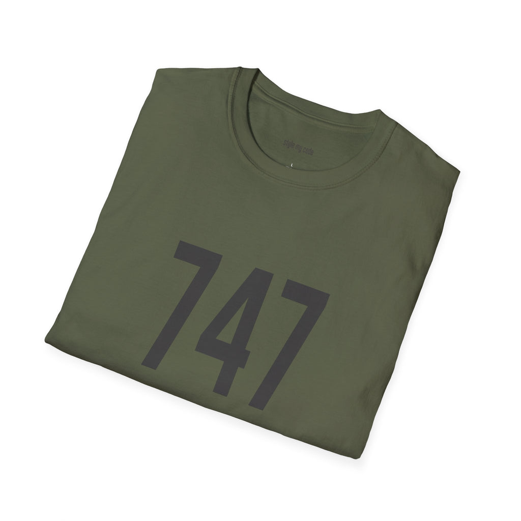 747 Unisex Soft-style T-Shirt